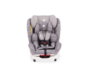 Автомобильное креслице Kikkaboo 4 Fix, 0-36 кг, Light Grey цена и информация | Автокресла | 220.lv