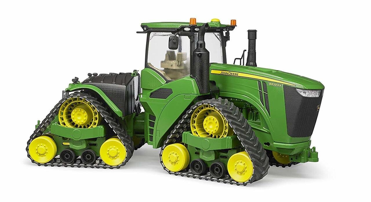 Kāpurķēžu traktors John Deere Bruder цена и информация | Rotaļlietas zēniem | 220.lv