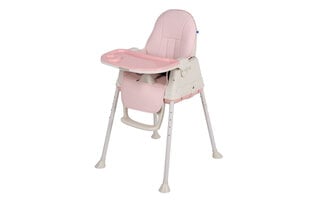 Стульчик для кормления Kikkaboo Creamy 2in1, Pink цена и информация | Стульчики для кормления | 220.lv