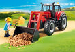 70131 PLAYMOBIL® Country, Traktors ar piekabi цена и информация | Konstruktori | 220.lv