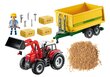 70131 PLAYMOBIL® Country, Traktors ar piekabi цена и информация | Konstruktori | 220.lv