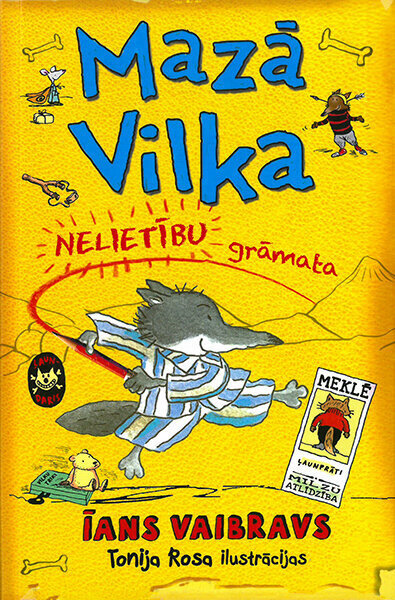 Mazā vilka nelietību grāmata cena un informācija | Grāmatas pusaudžiem un jauniešiem | 220.lv