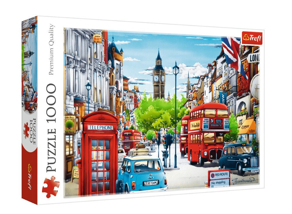 Puzle Trefl Londona, 1000 d. цена и информация | Puzles, 3D puzles | 220.lv