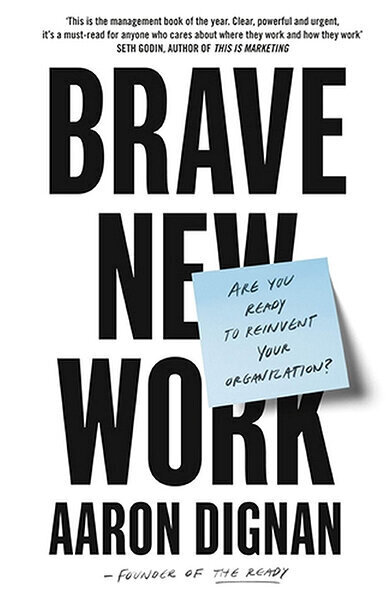 Brave New Work : Are You Ready to Reinvent Your Organization? cena un informācija | Ekonomikas grāmatas | 220.lv