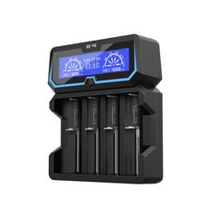 Akumulatoru lādētājs XTAR X4 iepakojumā 1 gb. cena un informācija | Akumulatori, lādētāji un piederumi | 220.lv