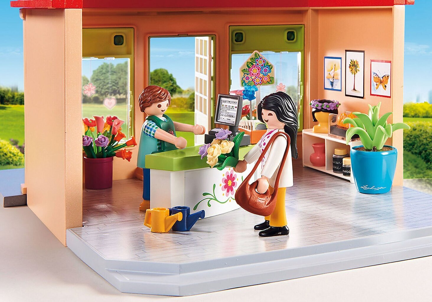 70016 PLAYMOBIL® City Life, Ziedu veikals cena un informācija | Konstruktori | 220.lv