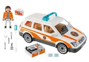 70050 PLAYMOBIL® City Life, Ātrās palīdzības mašīna ar skaņām цена и информация | Конструкторы и кубики | 220.lv