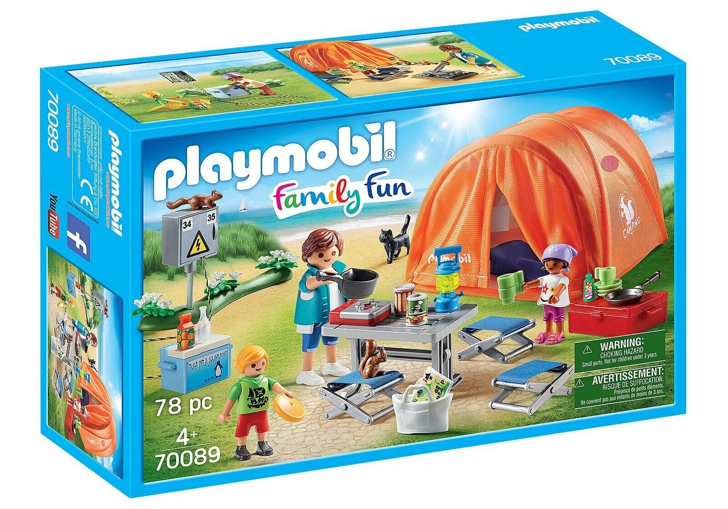 70089 PLAYMOBIL® Family Fun, Ģimenes pikniks цена и информация | Konstruktori | 220.lv