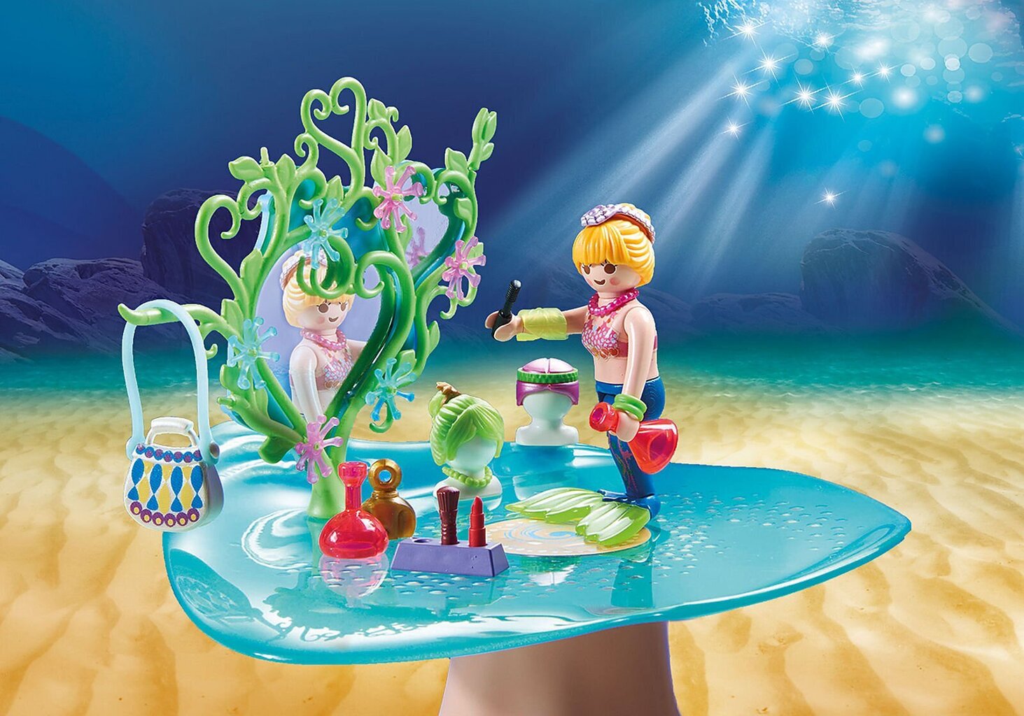 70096 PLAYMOBIL® Magic, Zemūdens skaistumkopšanas salons cena un informācija | Konstruktori | 220.lv