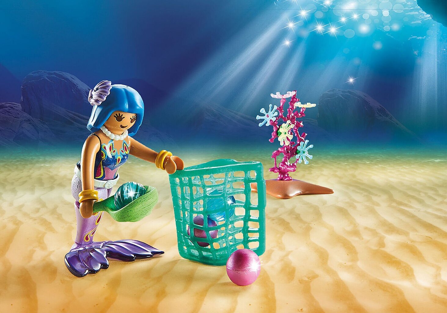 70099 PLAYMOBIL® Magic, Pērļu kolekcionāri ar Mantu Ray cena un informācija | Konstruktori | 220.lv