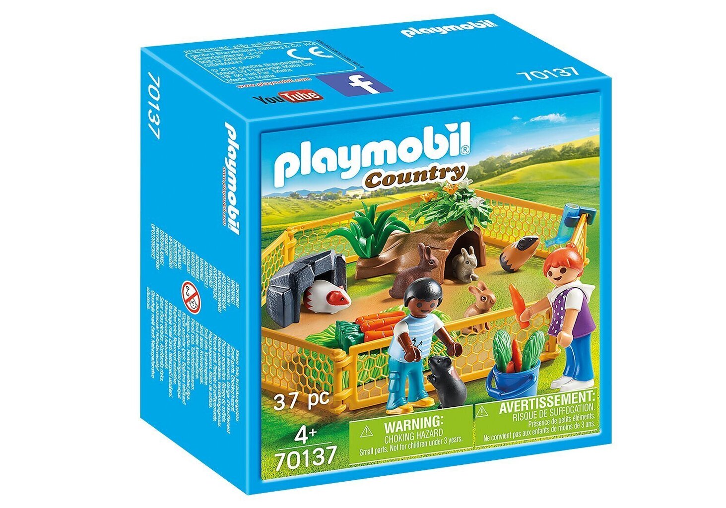 70137 PLAYMOBIL® Country, Saimniecības dzīvnieku novietne цена и информация | Konstruktori | 220.lv