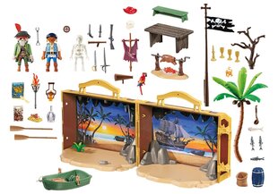 70150 PLAYMOBIL® Pirates, Pārnēsājama pirātu sala cena un informācija | Konstruktori | 220.lv