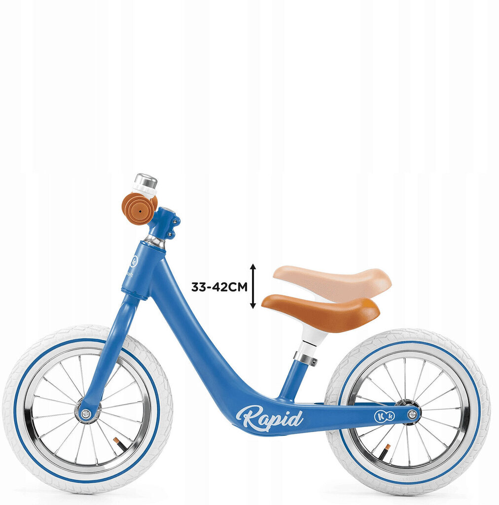 Balansa velosipēds Kinderkraft Rapid, Blue Sapphire cena un informācija | Balansa velosipēdi | 220.lv