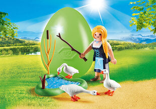 70083 PLAYMOBIL® Easter Egg, Девушка с гусями цена и информация | Kонструкторы | 220.lv