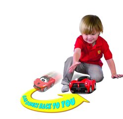 Automašīna Ferrari U-Turns BB Junior cena un informācija | Rotaļlietas zīdaiņiem | 220.lv