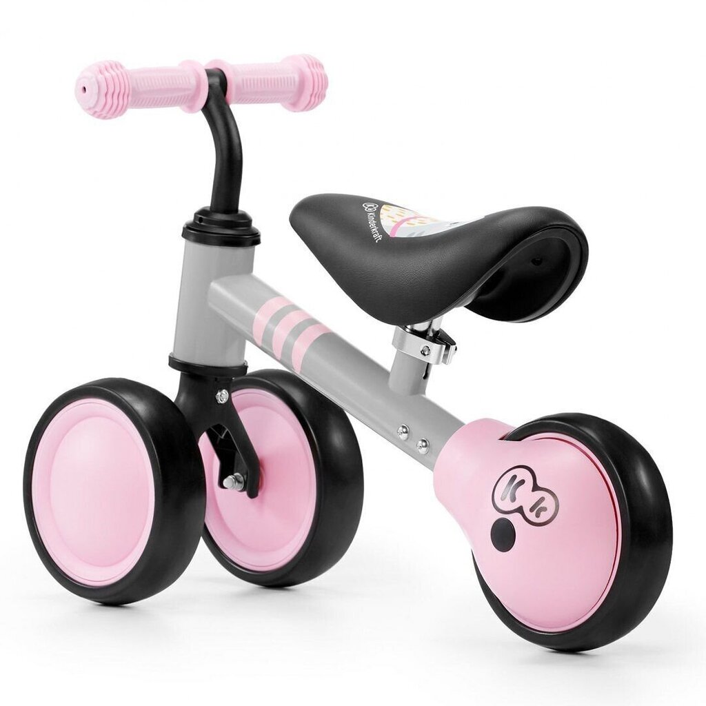 Balansa velosipēds Kinderkraft Cutie Pink cena un informācija | Balansa velosipēdi | 220.lv