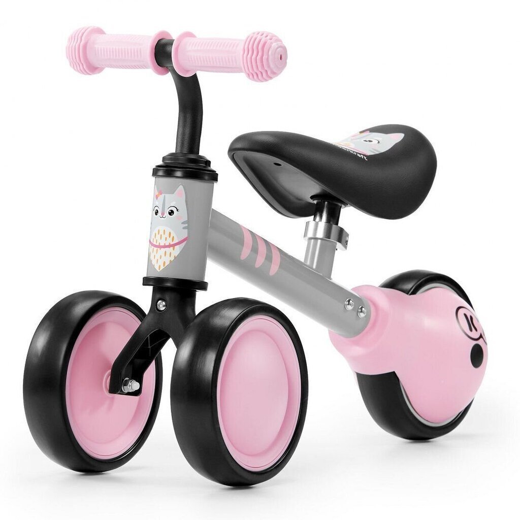 Balansa velosipēds Kinderkraft Cutie Pink цена и информация | Balansa velosipēdi | 220.lv