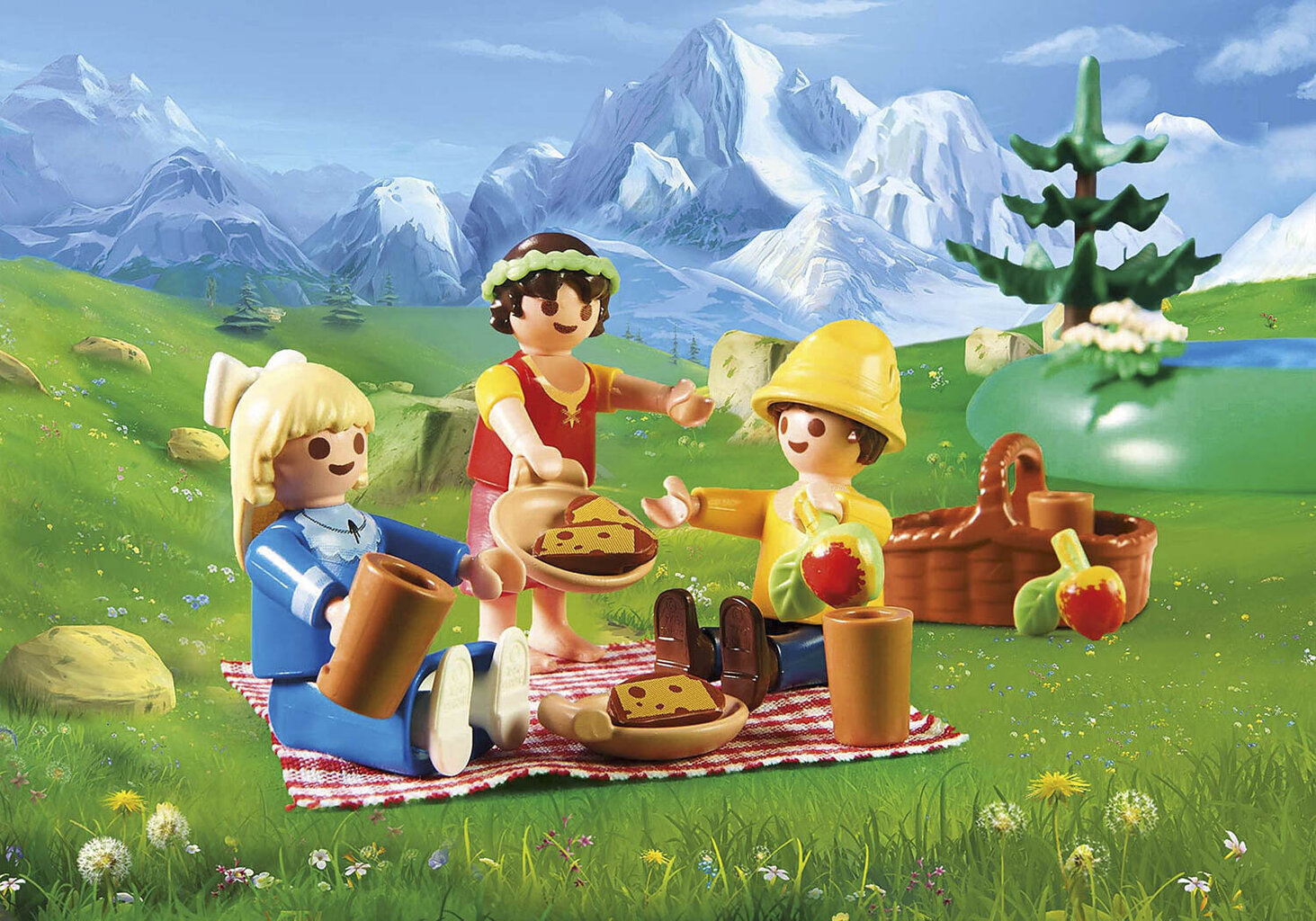 70254 PLAYMOBIL® Heidi, Kristāla ezers cena un informācija | Konstruktori | 220.lv