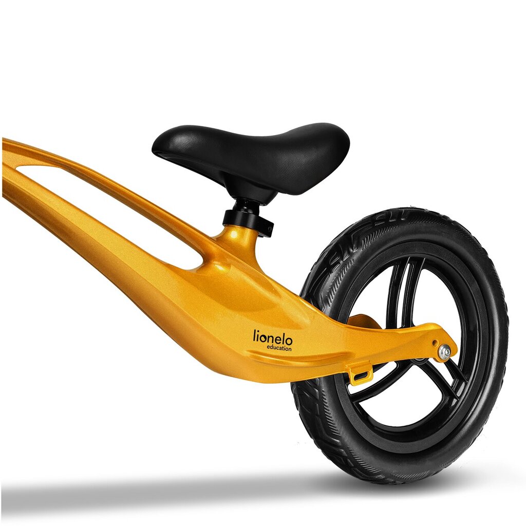 Balansa velosipēds Lionelo Bart, Yellow цена и информация | Balansa velosipēdi | 220.lv