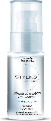Līdzeklis, kas piešķir matiem zīdainu gludumu Joanna Hair Silk 30 ml цена и информация | Matu uzlabošanai | 220.lv