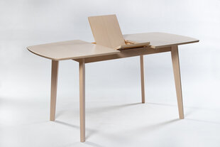 Раздвижной стол Bari S, светло-коричневый цена и информация | Кухонные и обеденные столы | 220.lv