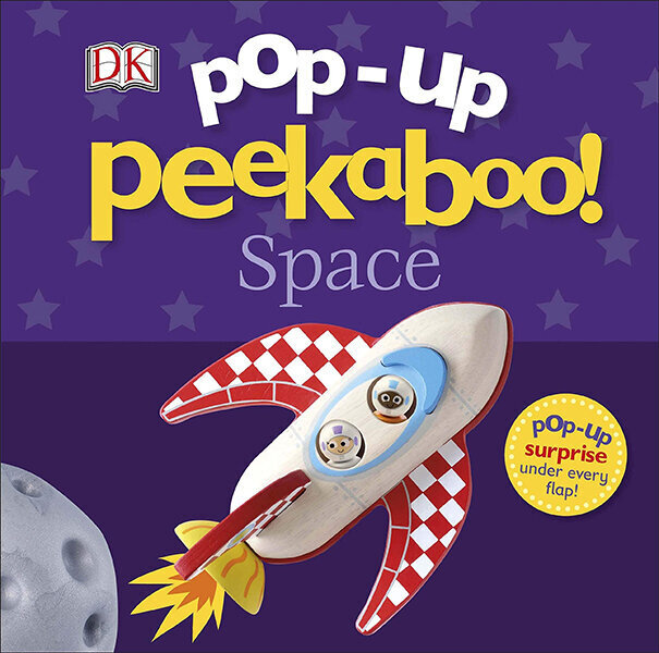 Pop-Up Peekaboo! Space cena un informācija | Bērnu grāmatas | 220.lv