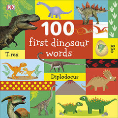 100 First Dinosaur Words цена и информация | Книги для детей | 220.lv