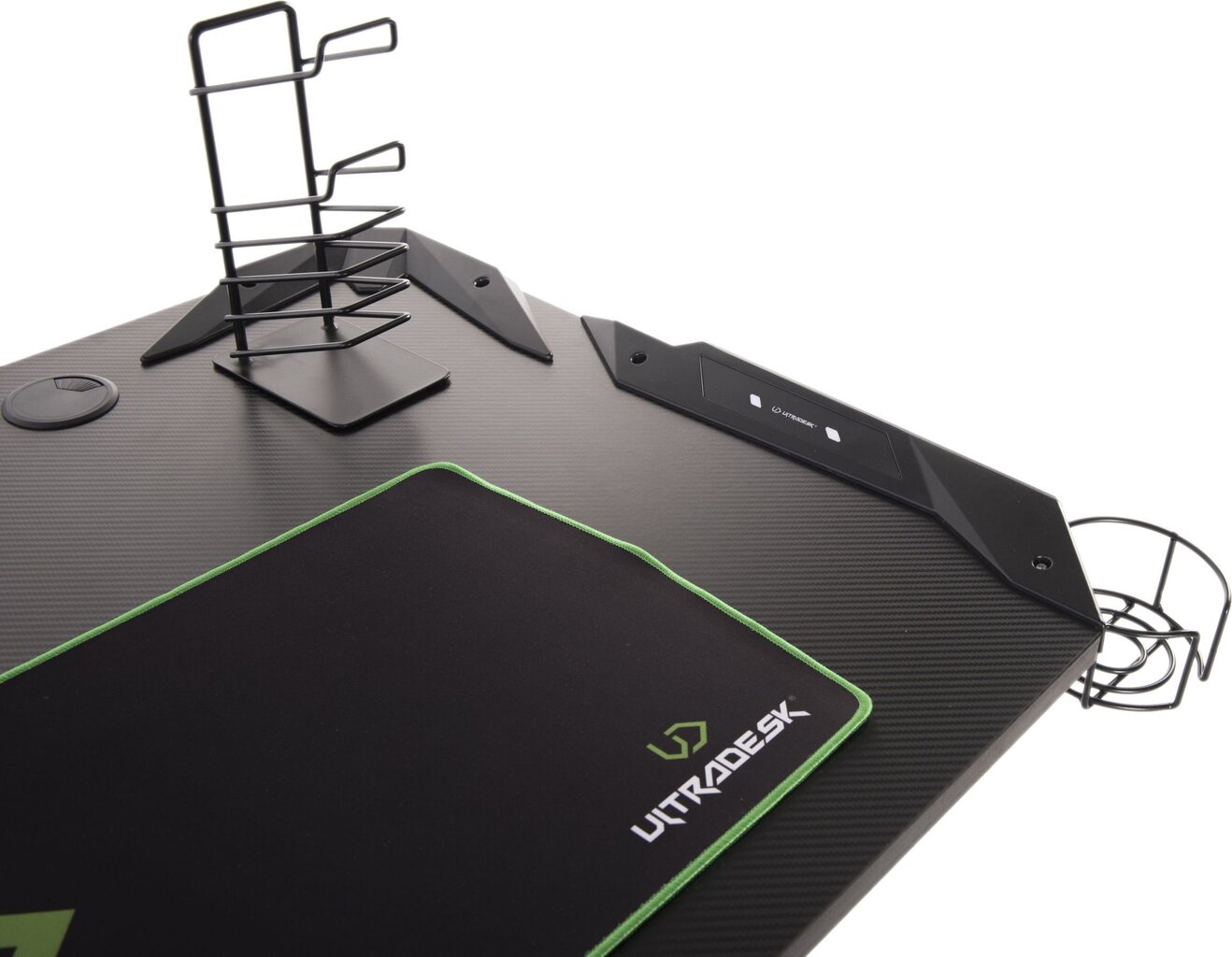 Spēļu galds Ultradesk Space V2, melns cena un informācija | Datorgaldi, rakstāmgaldi, biroja galdi | 220.lv
