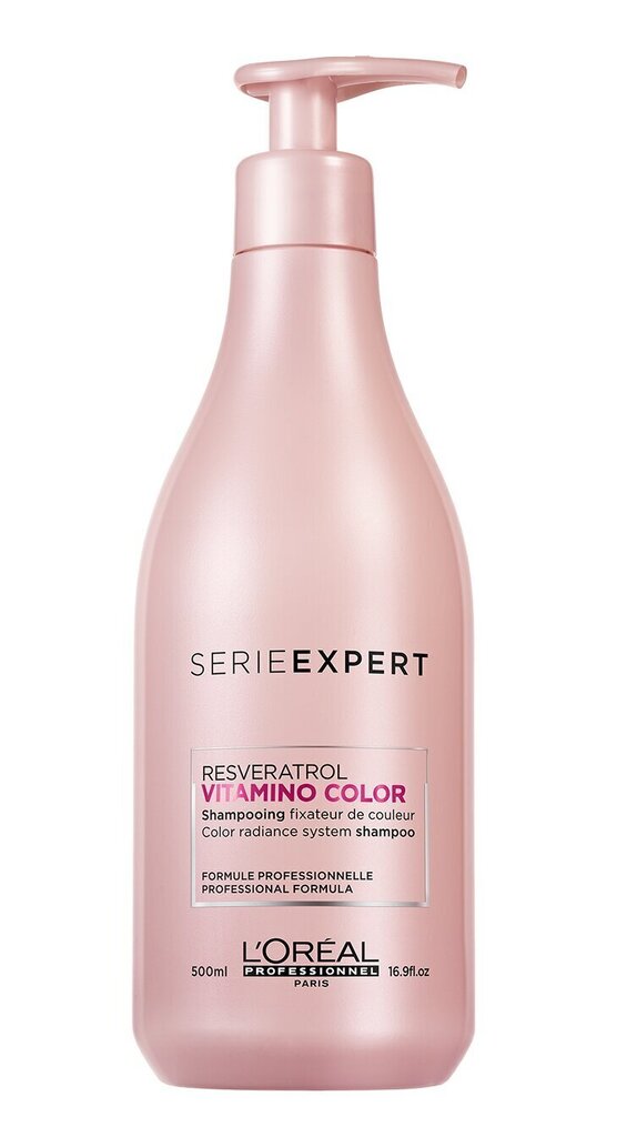 Šampūns krāsotiem matiem L'Oreal Professionnel Serie Expert Vitamino Color 500 ml цена и информация | Šampūni | 220.lv