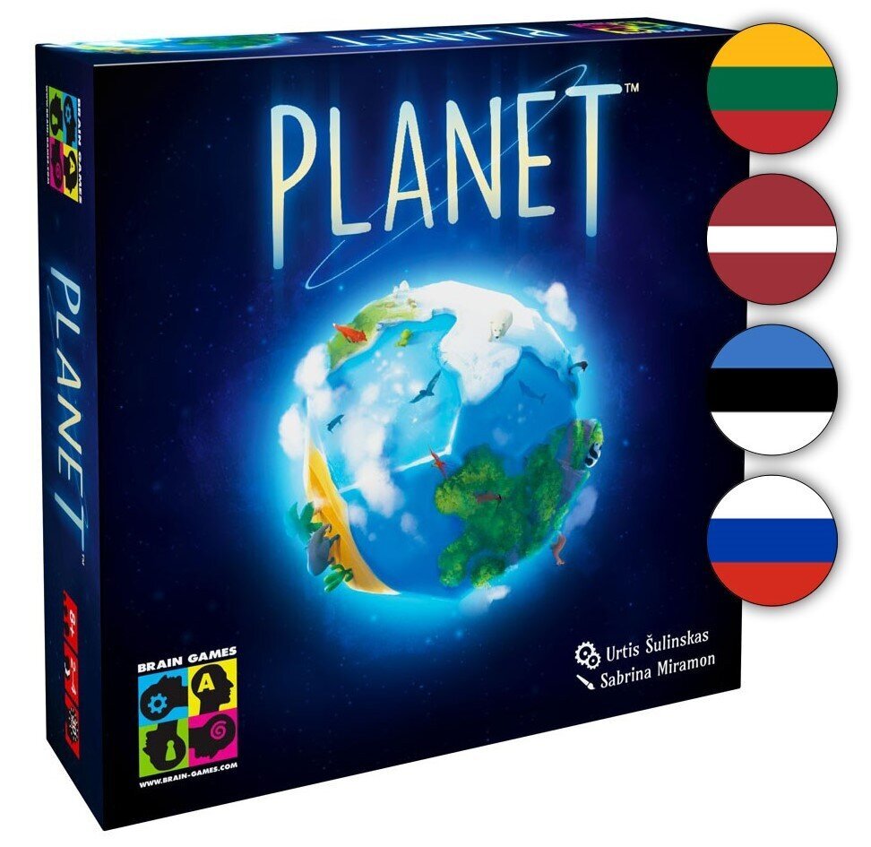 Настольная игра PLANET, LT, LV, EE цена | 220.lv