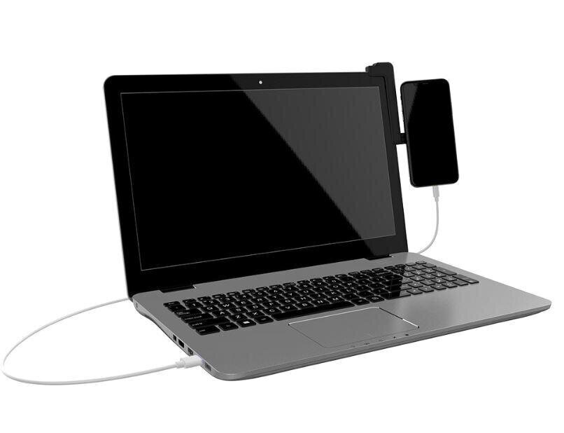 Tellur Phone Holder Magnetic, Laptop Display Mount, MDM, black cena un informācija | Auto turētāji | 220.lv