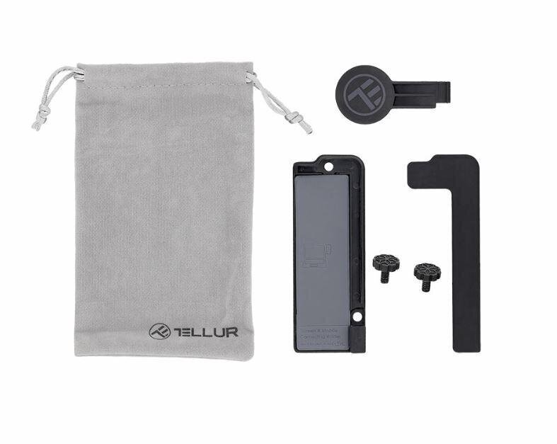 Tellur Phone Holder Magnetic, Laptop Display Mount, MDM, black cena un informācija | Auto turētāji | 220.lv