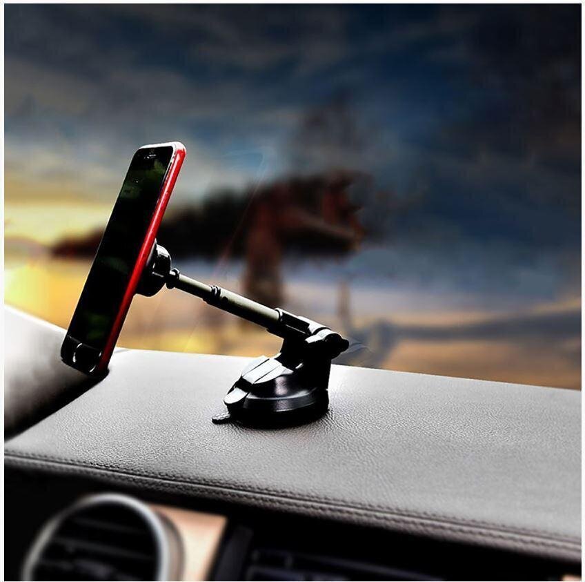 Tellur Phone Holder Magnetic, Suction Cup Mount, Adjustable, MUM, black cena un informācija | Auto turētāji | 220.lv