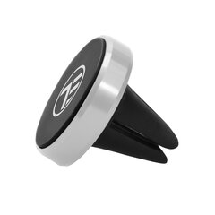 Tellur Car Phone Holder Magnetic MCM4, Air Vent Mount, Metallic silver cena un informācija | Auto turētāji | 220.lv