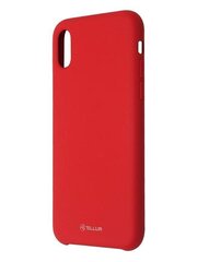 Tellur Cover Liquide Silicone for iPhone XR red цена и информация | Чехлы для телефонов | 220.lv