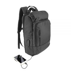 Tellur 17.3 Notebook Backpack Business L, USB port, black цена и информация | Рюкзаки, сумки, чехлы для компьютеров | 220.lv