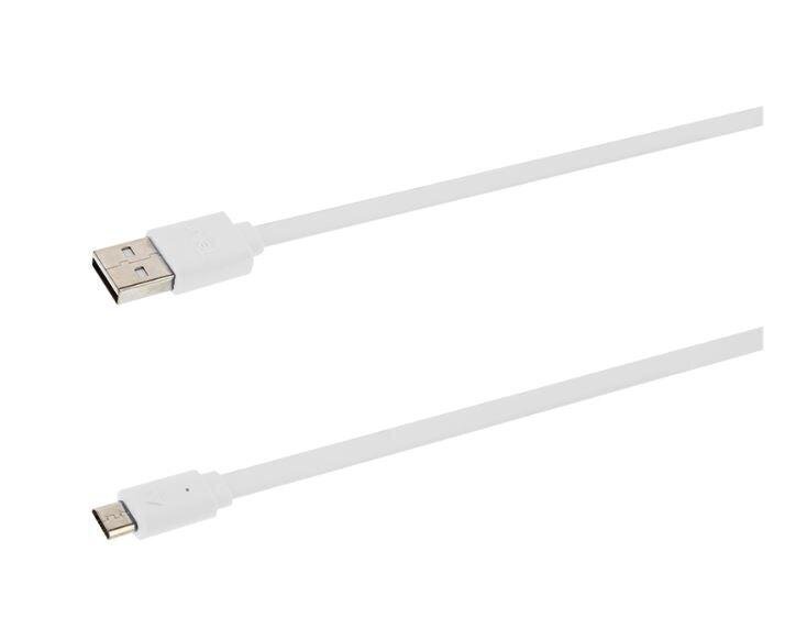 Tellur Data cable, USB to Micro USB, 1m - White цена и информация | Savienotājkabeļi | 220.lv