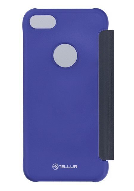 Tellur Book case Synthetic Leather with mirror for iPhone 8 - Dark Blue cena un informācija | Telefonu vāciņi, maciņi | 220.lv