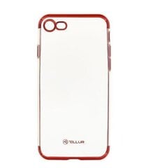 Tellur Cover Silicone Electroplated for iPhone 8 red цена и информация | Чехлы для телефонов | 220.lv