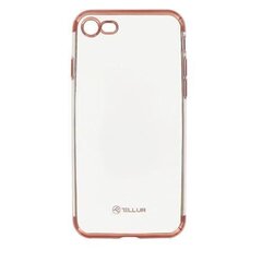 Tellur Cover Silicone Electroplated for iPhone 8 rose gold cena un informācija | Telefonu vāciņi, maciņi | 220.lv