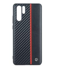 Tellur Cover Carbon for Huawei P30 PRO - Black cena un informācija | Telefonu vāciņi, maciņi | 220.lv