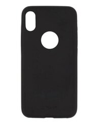 Tellur Cover Slim Synthetic Leather for iPhone X/XS black cena un informācija | Telefonu vāciņi, maciņi | 220.lv