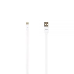 Tellur Data cable, USB to Lightning, 0.95m - White цена и информация | Кабели для телефонов | 220.lv