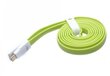 Tellur Data cable Magnetic, USB to Micro USB, 1.2m - Green cena un informācija | Savienotājkabeļi | 220.lv