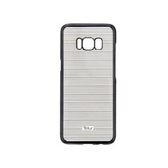 Aizmugurējais vāciņš Tellur       Cover Hard Case for Samsung Galaxy S8, Horizontal Stripes black цена и информация | Чехлы для телефонов | 220.lv