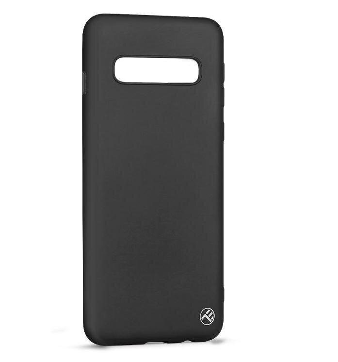 Tellur Cover Matte Silicone for Samsung Galaxy S10e black cena un informācija | Telefonu vāciņi, maciņi | 220.lv