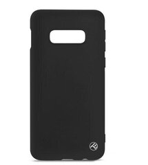 Tellur Cover Matte Silicone for Samsung Galaxy S10e black cena un informācija | Telefonu vāciņi, maciņi | 220.lv