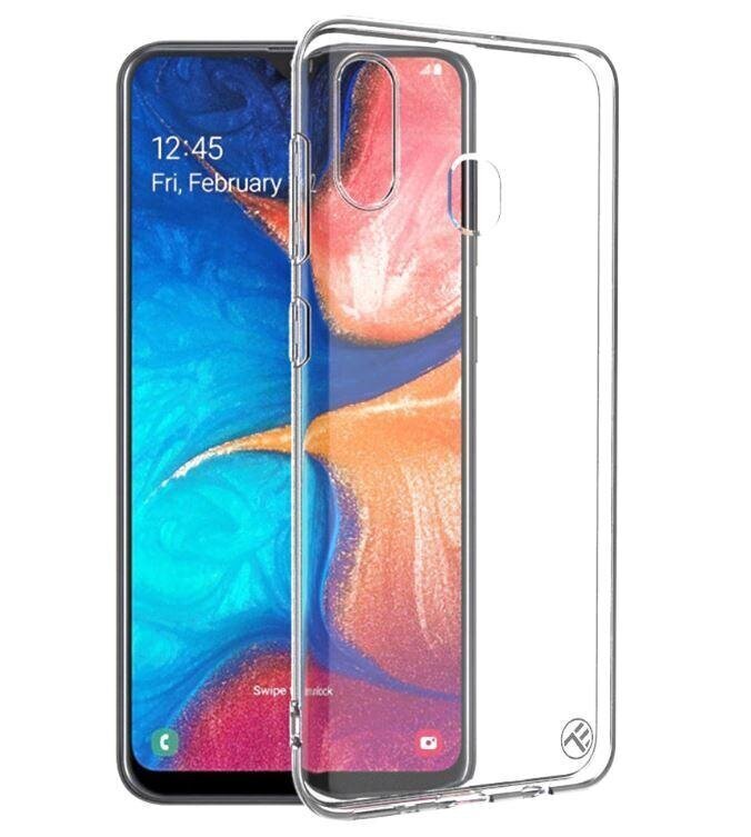 Aizmugurējais vāciņš Tellur       Cover Basic Silicone for Samsung Galaxy A20 transparent cena un informācija | Telefonu vāciņi, maciņi | 220.lv