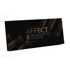 Палитра для бровей Affect Collection 2 10 х 2 г цена и информация | Карандаши, краска для бровей | 220.lv