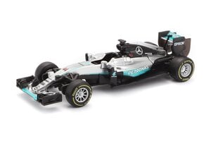 Модель автомобиля Burrago 1/43 Racing 2016 Mercedes AMG Petronas W07 Hybrid, 18-38026 цена и информация | Конструктор автомобилей игрушки для мальчиков | 220.lv